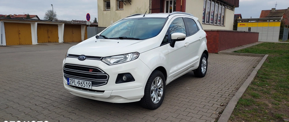 Ford EcoSport cena 35700 przebieg: 160000, rok produkcji 2017 z Police małe 79